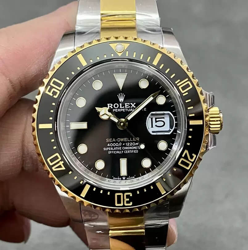 Replica Rolex Sea Dweller M126603-0001 1:1 Best Edition  Yellow Gold - DEEPREPS