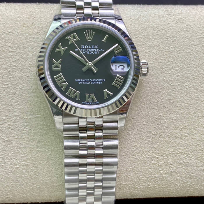 Replica Rolex Datejust M278274-0002 31MM 1:1 Best Edition Black Dial - DEEPREPS