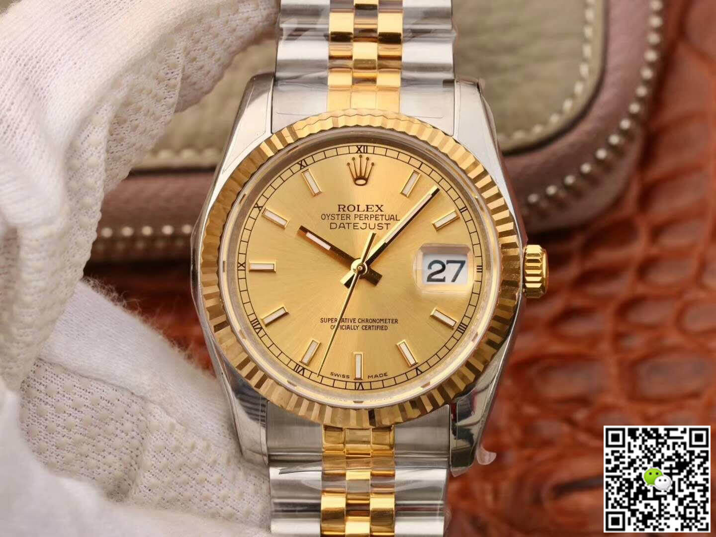 Rolex Dupe Datejust II 116333 1:1 Best Edition Swiss ETA3135 Champagne Dial - DEEPREPS