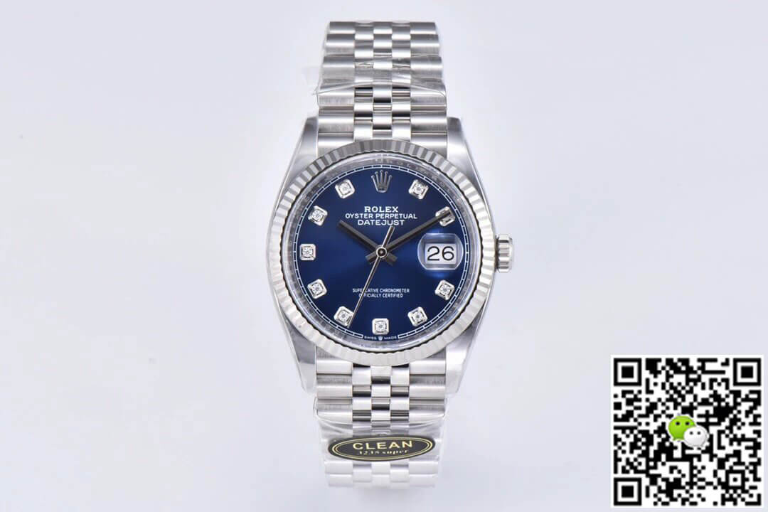 Replica Rolex Datejust M26234-0037 36MM 1:1 Best Edition Diamond Dial - DEEPREPS