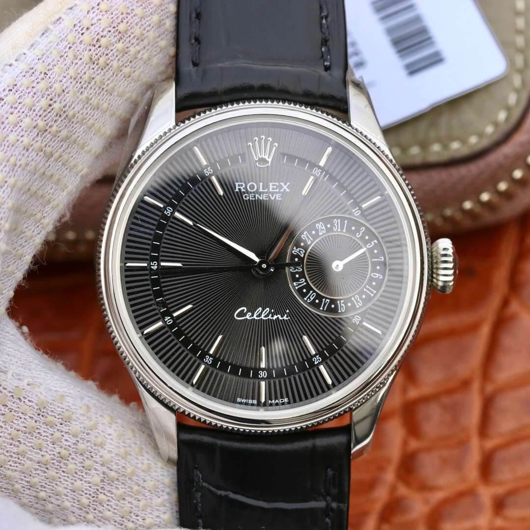 Replica Rolex Celini Date 50519 1:1 Best Edition Black Dial - DEEPREPS