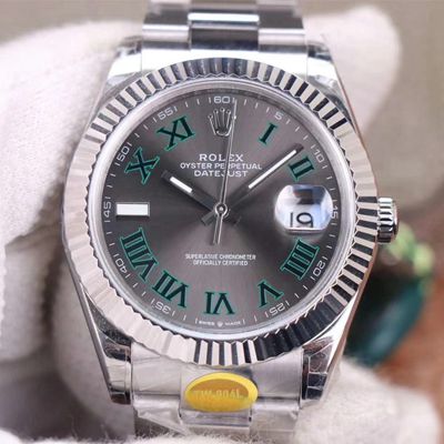Replica Rolex Datejust M126334-0021 1:1 Best Edition Gray Dial Swiss ETA3235 - DEEPREPS