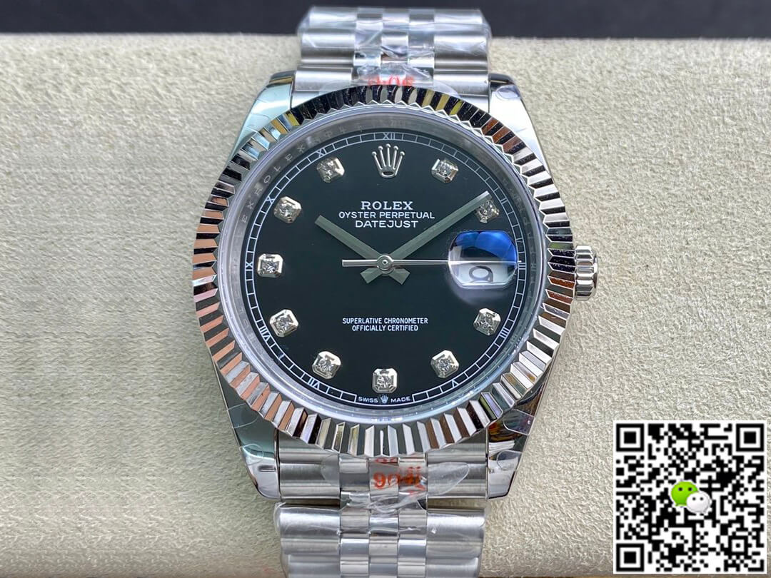 Replica Rolex Datejust M126334-0012 1:1 Best Edition Diamond Dial - DEEPREPS