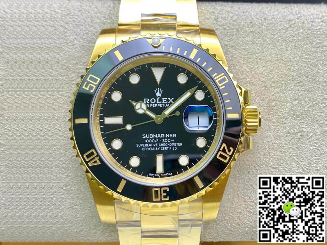 Rolex Submariner Replica 116618LN-97208 1:1 Best Edition  Black Dial - DEEPREPS