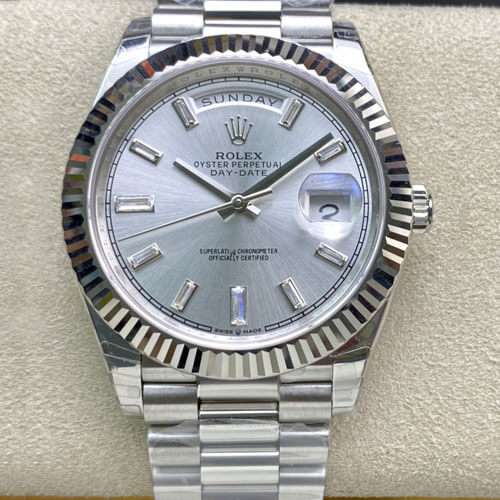 Replica Rolex Day Date M228239-0003 1:1 Best Edition White Gold - DEEPREPS