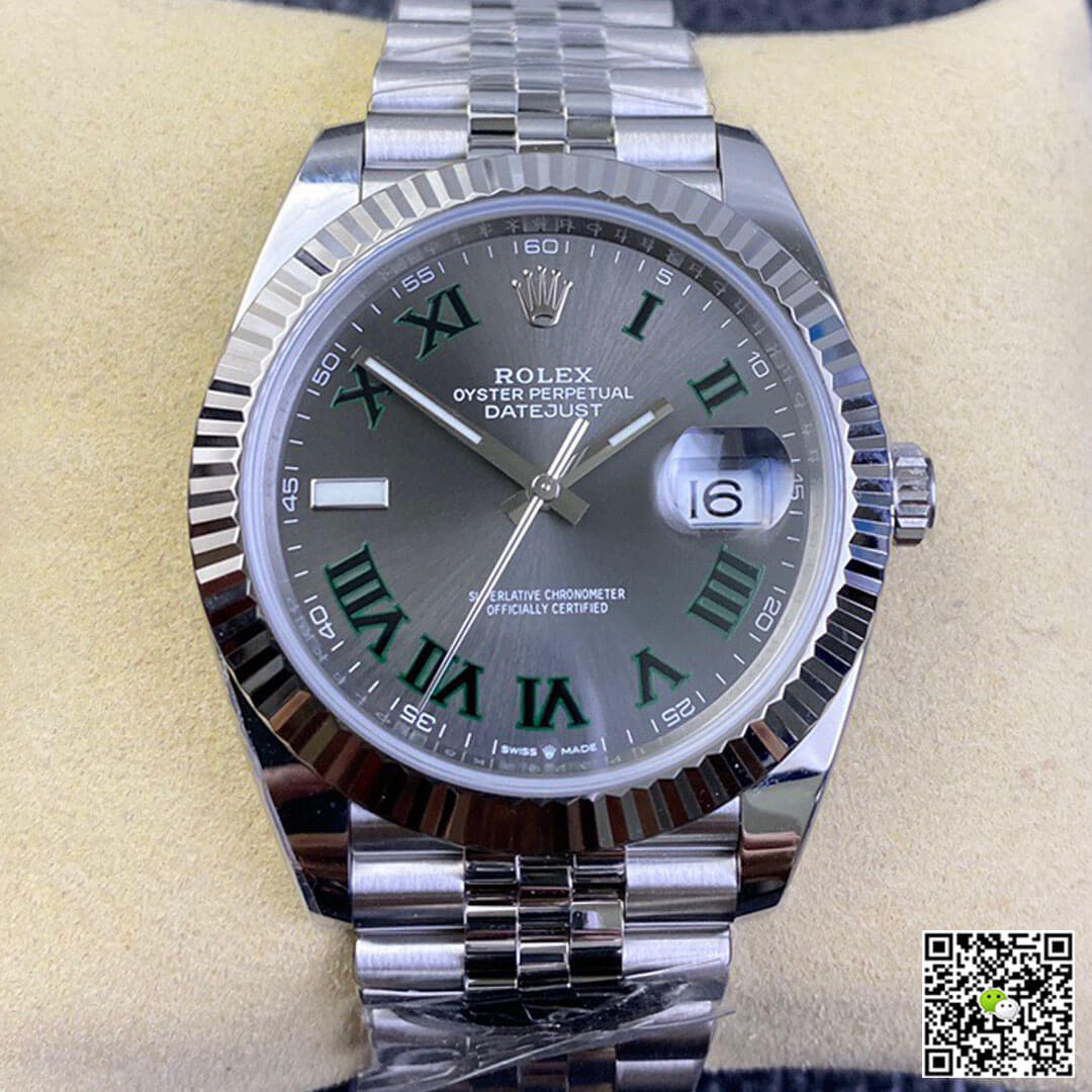 Replica Rolex Datejust M126334-0022 1:1 Best Edition Grey Dial - DEEPREPS