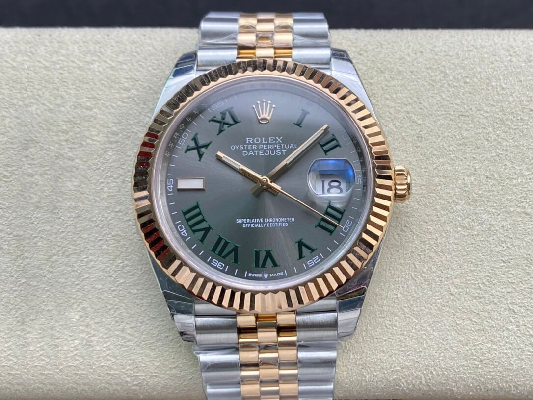 Replica Rolex Datejust M126331-0016 1:1 Best Edition Green Dial - DEEPREPS