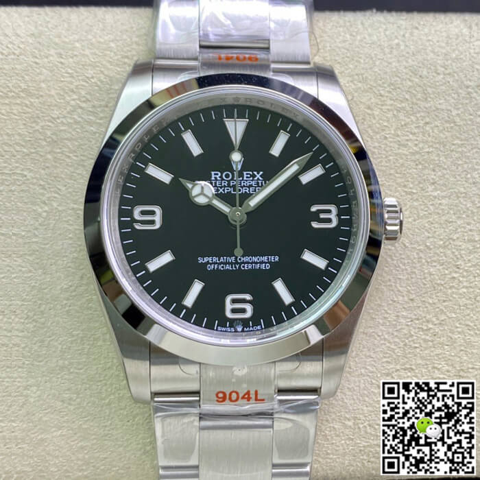 Replica Rolex Explorer M124270-0001 36MM 1:1 Best Edition Black Dial - DEEPREPS