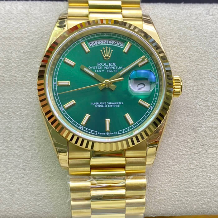 Replica Rolex Day Date 118238 1:1 Best Edition Yellow Gold - DEEPREPS