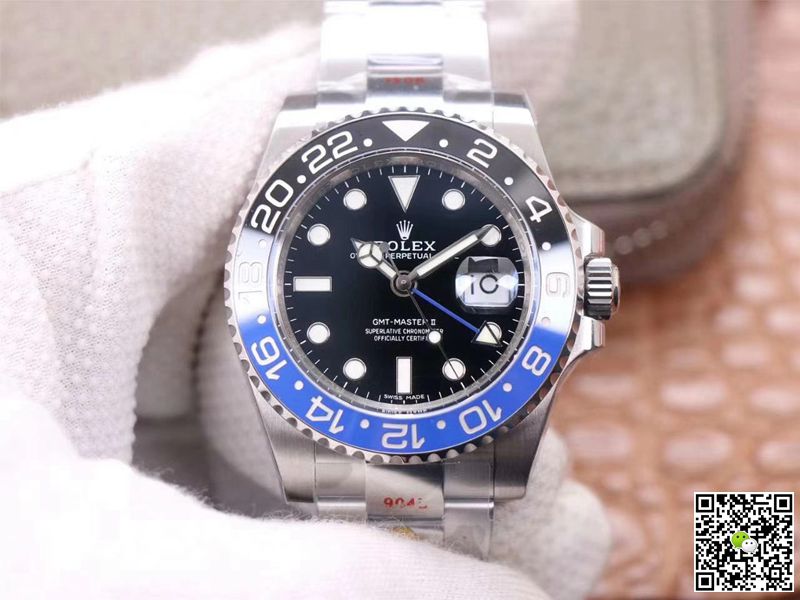 Replica Rolex GMT Master II 116710BLNR-78200 1:1 Best Edition V11 Blue Needle Swiss ETA3186 - DEEPREPS