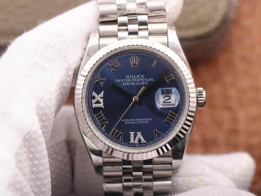 Replica Rolex Datejust 126234 1:1 Best Edition Blue Dial - DEEPREPS
