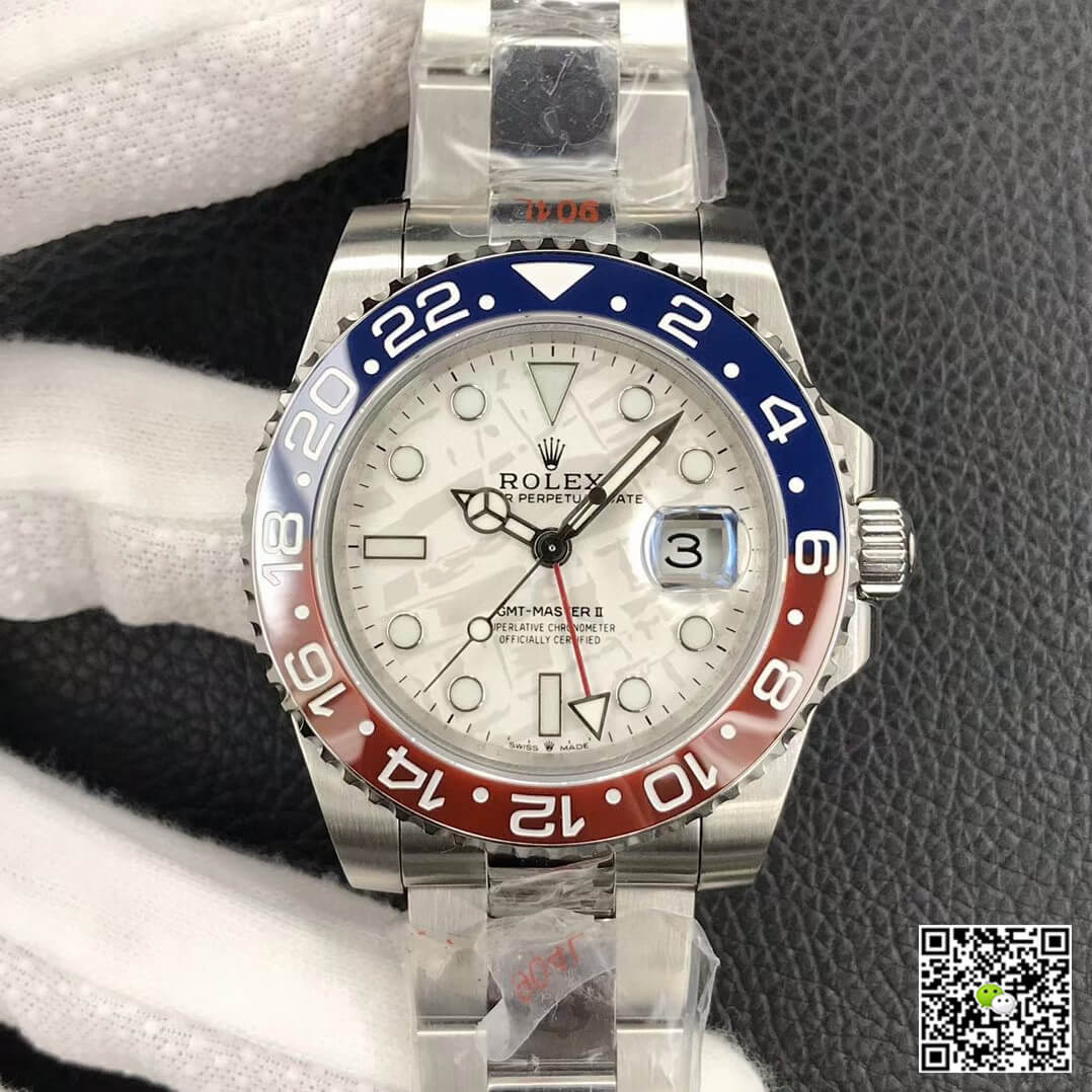 Replica Rolex GMT Master II 126719BLRO-0002 1:1 Best Edition White Gold - DEEPREPS