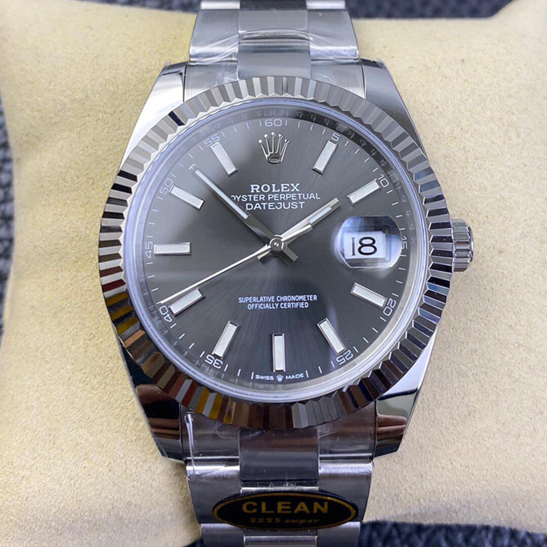 Replica Rolex Datejust M126334-0013 1:1 Best Edition Grey Dial - DEEPREPS