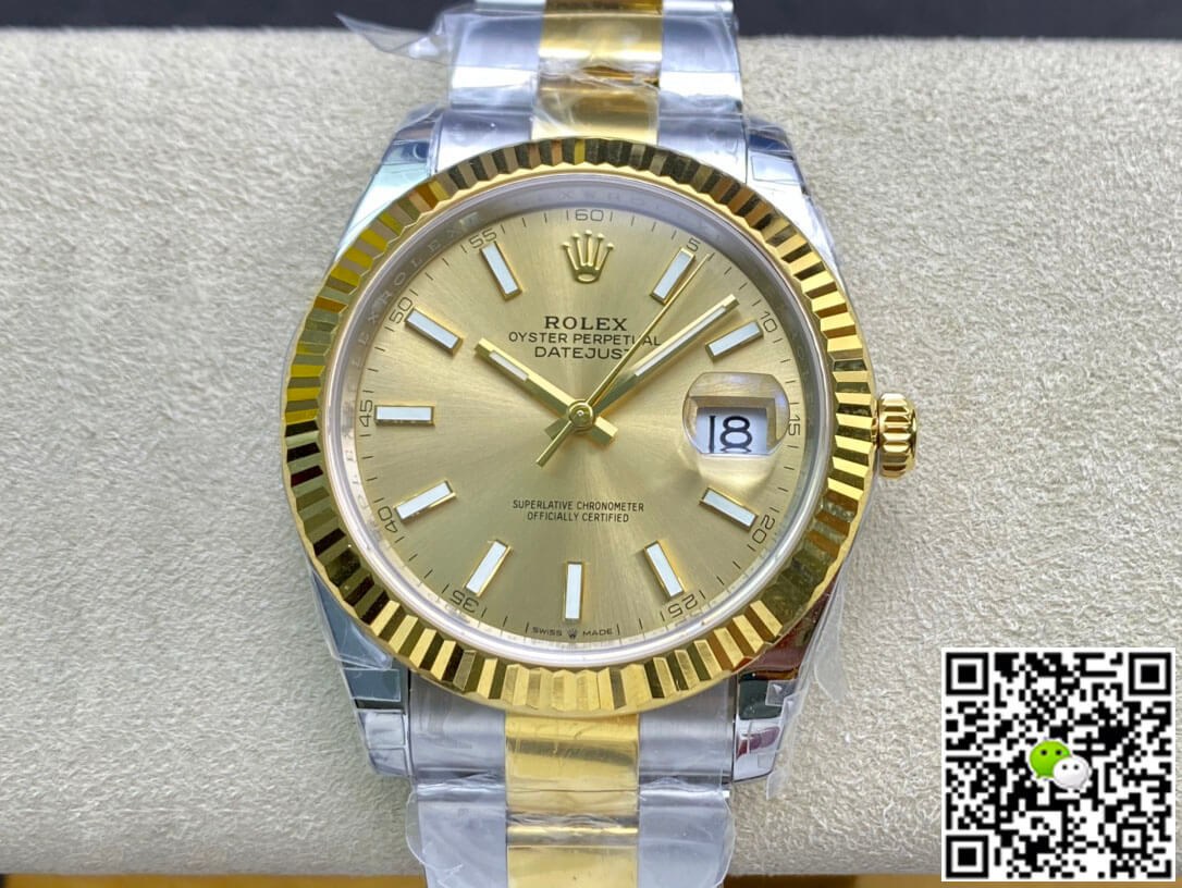 Replica Rolex Datejust M126333-0009 1:1 Best Edition Yellow Gold - DEEPREPS
