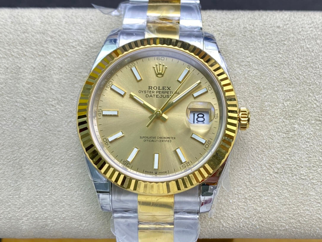 Replica Rolex Datejust M126333-0009 1:1 Best Edition Yellow Gold - DEEPREPS