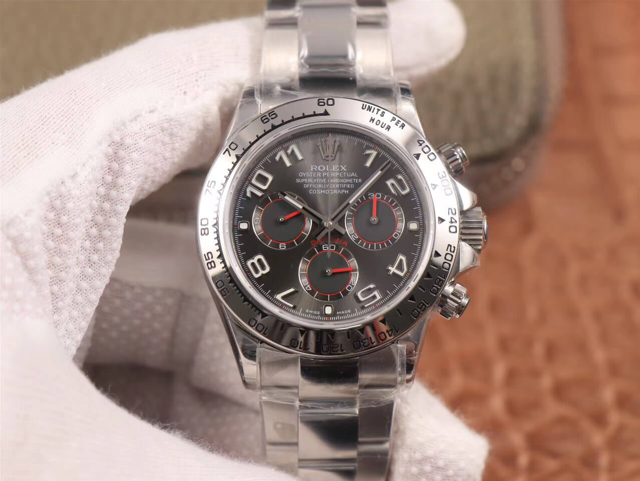 Replica Rolex Daytona Cosmograph 116509 1:1 Best Edition Black Dial - DEEPREPS