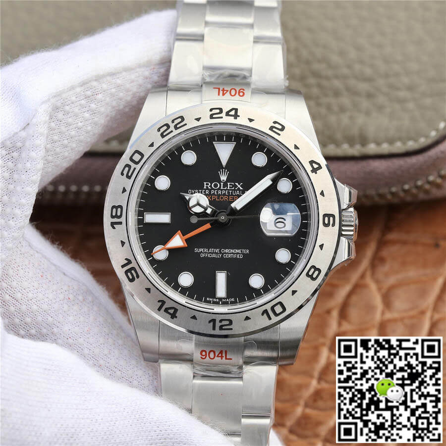 Replica Rolex Explorer M216570-0002 1:1 Best Edition V4 Black Dial - DEEPREPS