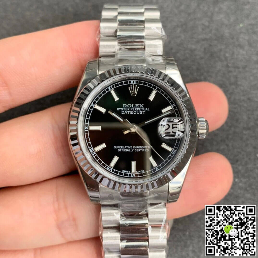 Replica Rolex Datejust M178274-0034 1:1 Best Edition Black Dial - DEEPREPS