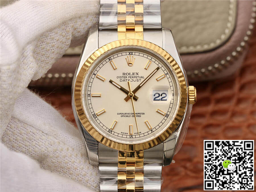 Replica Rolex Datejust 116233 1:1 Best Edition Yellow Gold - DEEPREPS