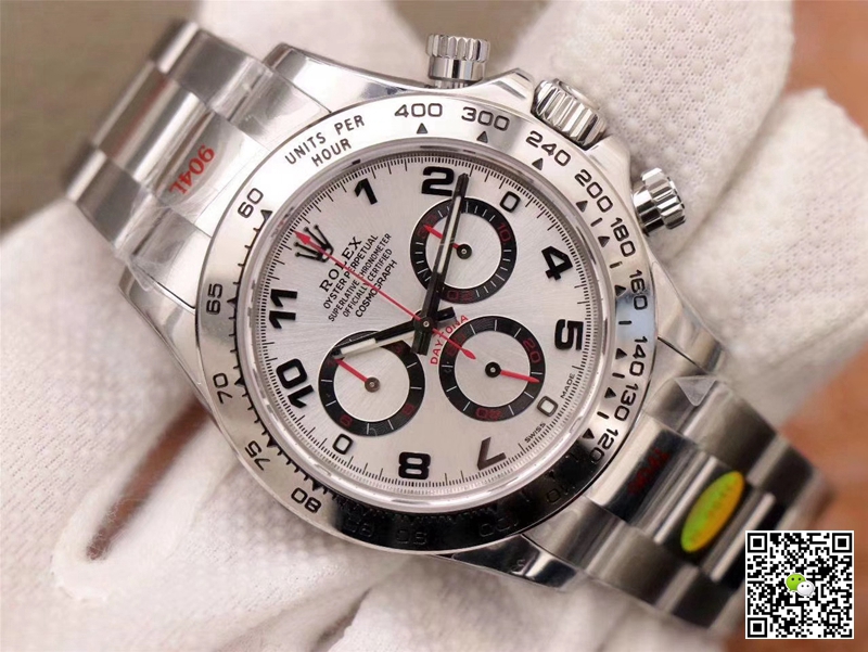 Rolex Daytona Replica Cosmograph 116509-78599 1:1 Best Edition White Dial Swiss ETA4130 - DEEPREPS