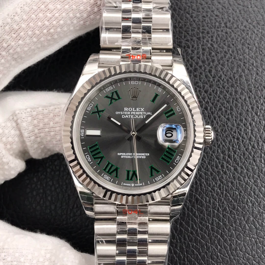 Replica Rolex Datejust M126334-0022 1:1 Best Edition Dark Grey Gial - DEEPREPS