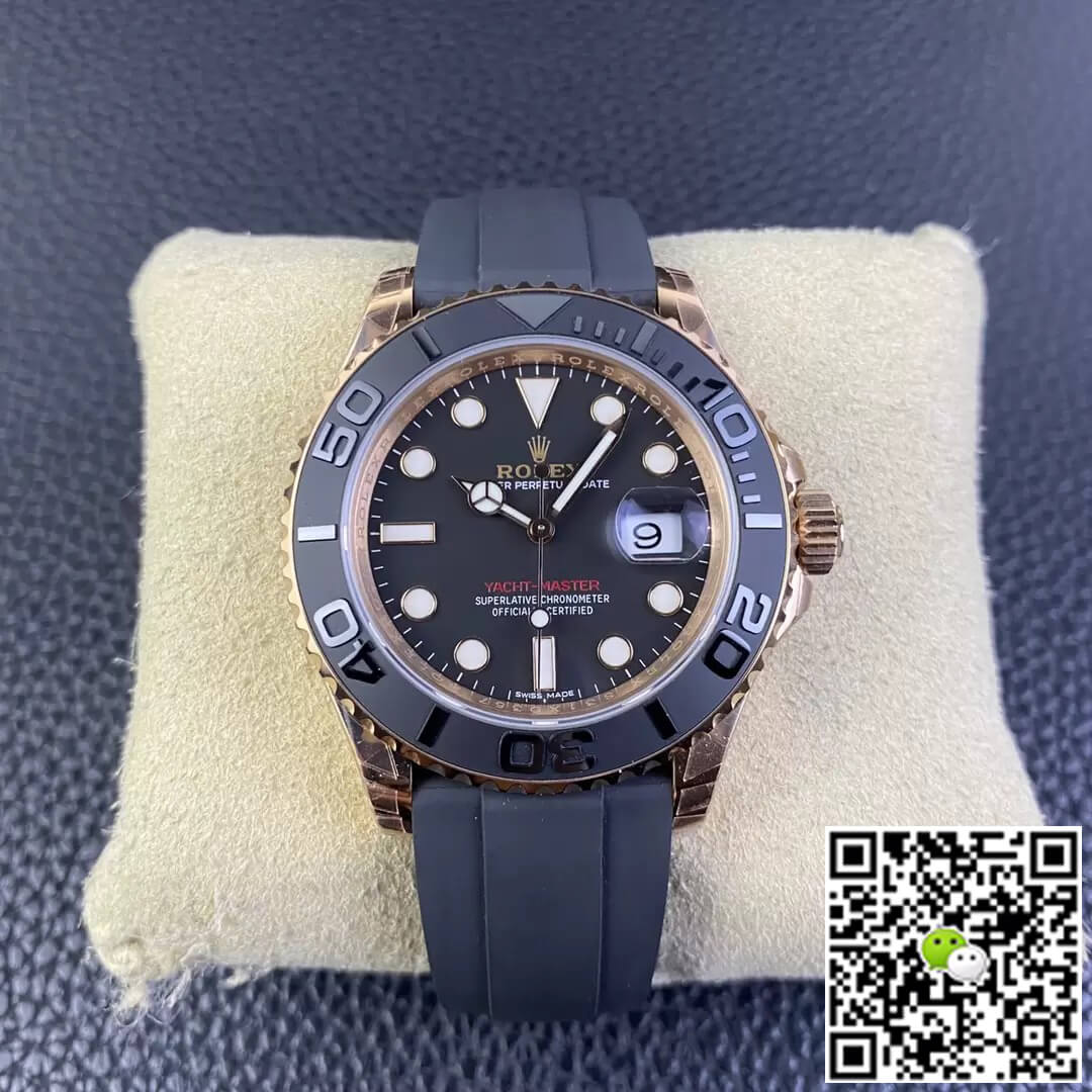 Replica Rolex Yacht Master M126655-0002 40MM 1:1 Best Edition Rose Gold - DEEPREPS