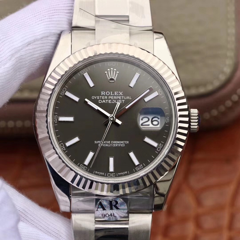 Replica Rolex Datejust 126334 1:1 Best Edition Black Dial Swiss ETA2824 - DEEPREPS