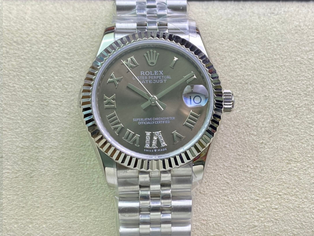 Replica Rolex Datejust M278274-0028 31MM 1:1 Best Edition Gray Dial - DEEPREPS