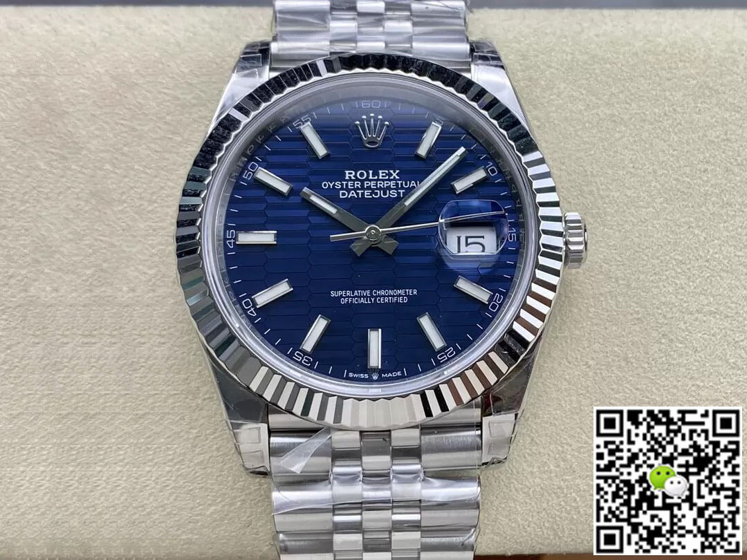 Replica Rolex Datejust M126334-0031 41MM 1:1 Best Edition Blue Dial - DEEPREPS