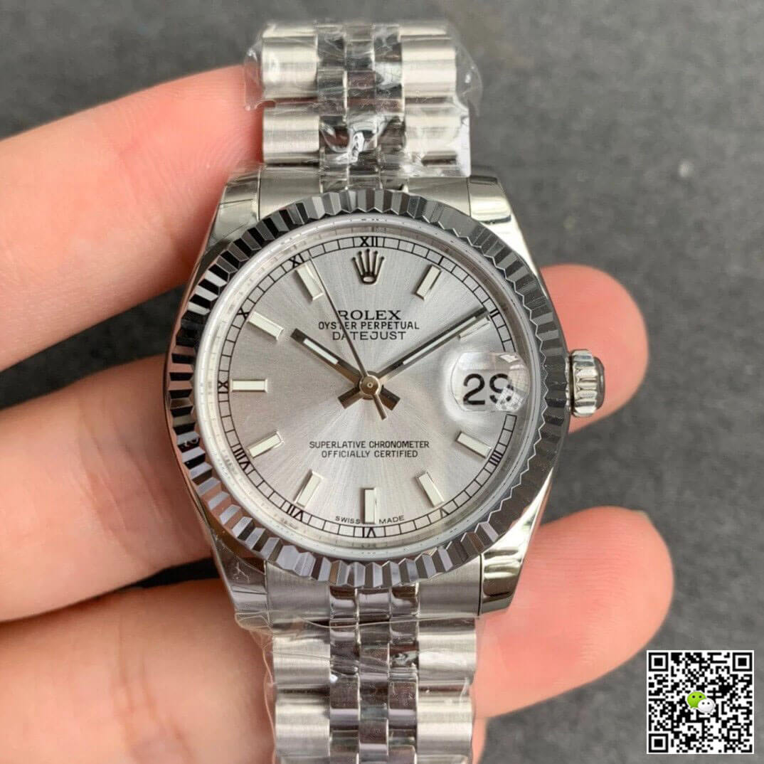 Replica Rolex Datejust M278274-0012 1:1 Best Edition Silver Dial - DEEPREPS