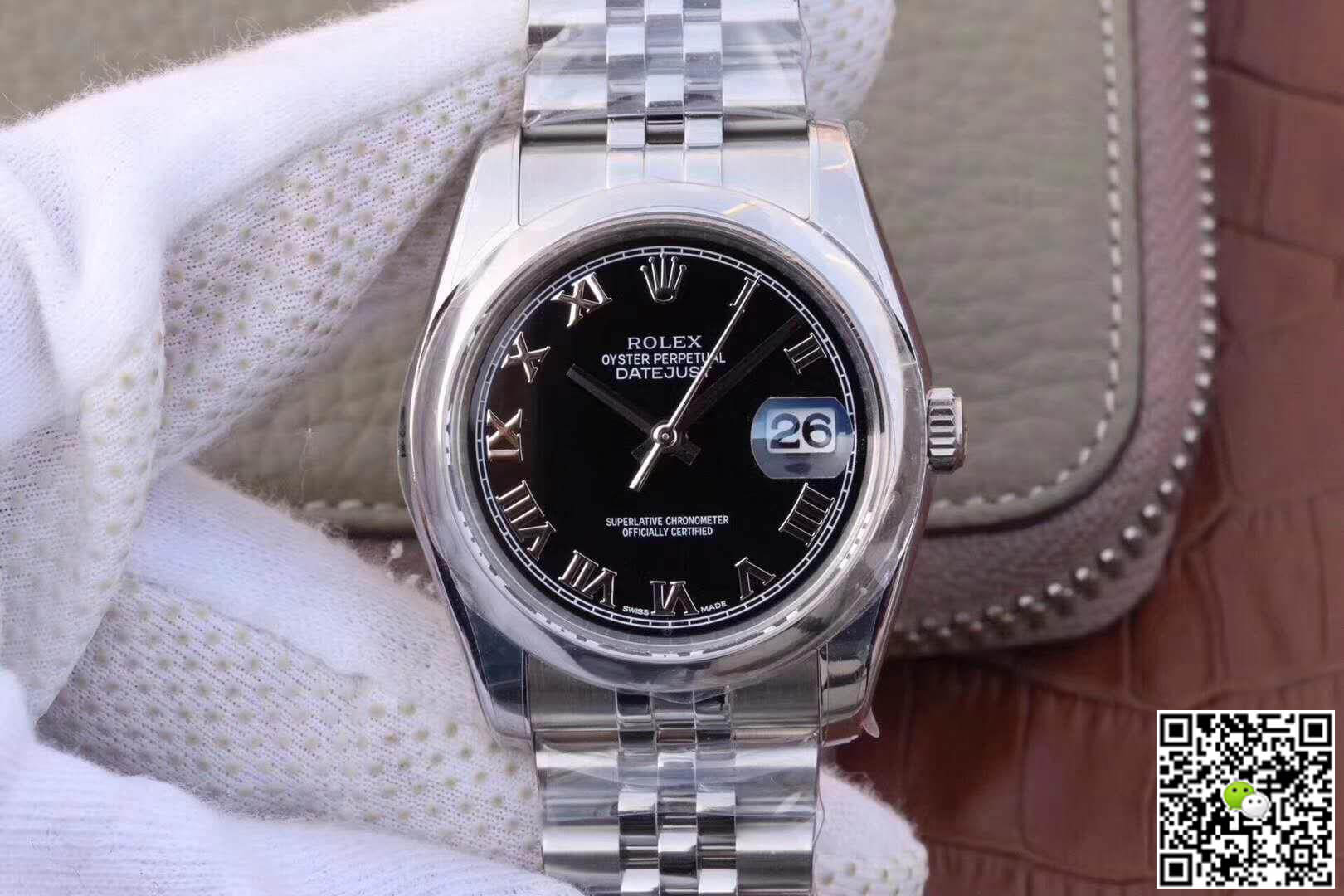 Rolex Dupe Datejust 36mm 116234 1:1 Best Edition Swiss ETA3135 Black Dial - DEEPREPS