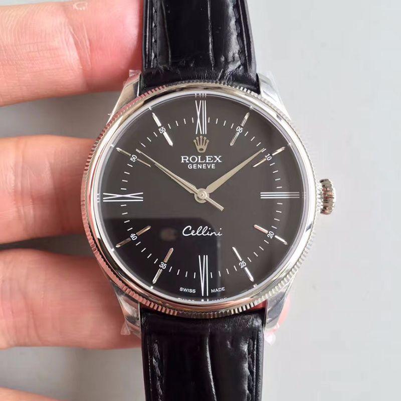 Replica Rolex Cellini 50509 Black Dial 1:1 Best Edition - DEEPREPS