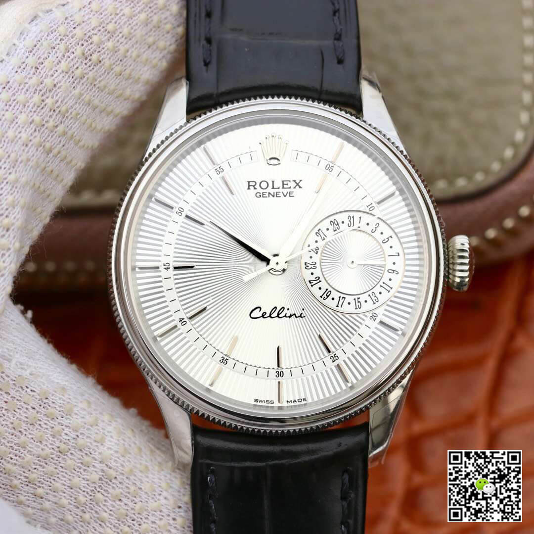 Replica Rolex Celini Date M50519-0006 1:1 Best Edition White Dial - DEEPREPS