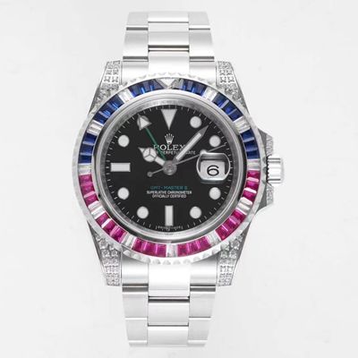 Replica Rolex GMT Master II 116759 SAru-78209 1:1 Best Edition Black Dial Swiss ETA2836 - DEEPREPS
