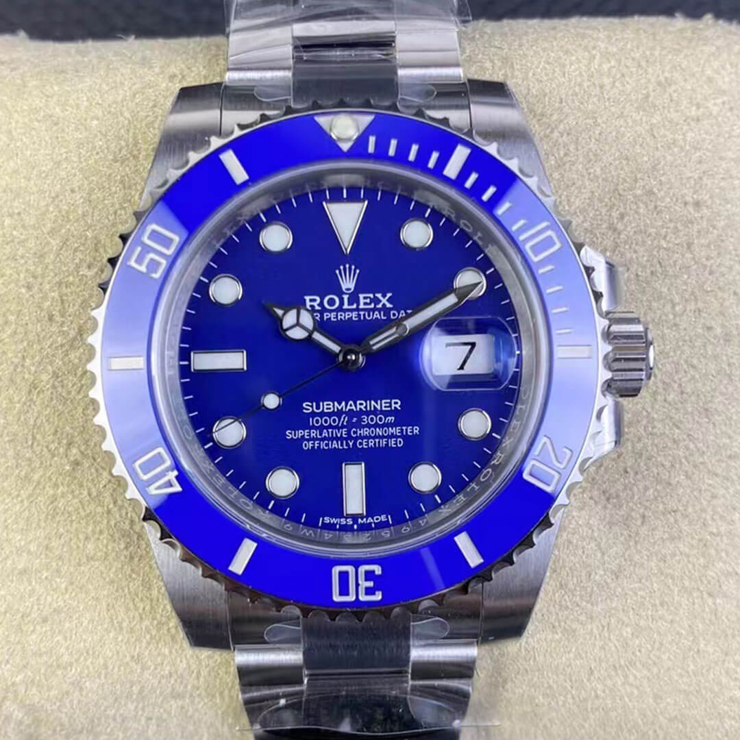 Replica Rolex Submariner 116619LB-97209 40MM 1:1 Best Edition  V5 Blue Dial - DEEPREPS