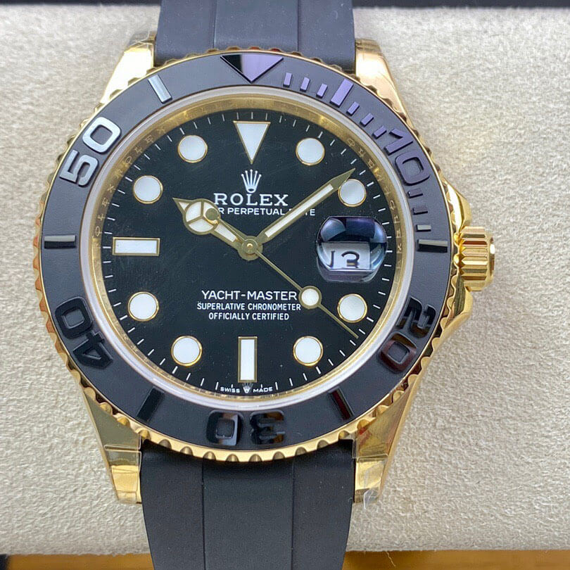 Replica Rolex Yacht Master M226658-0001 42MM 1:1 Best Edition Black Dial - DEEPREPS