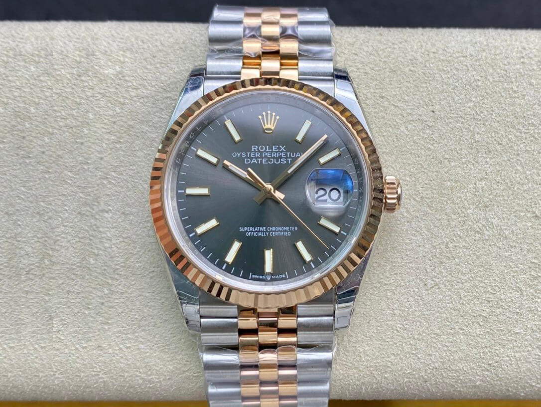 Replica Rolex Datejust M126231-0013 1:1 Best Edition Grey Dial - DEEPREPS