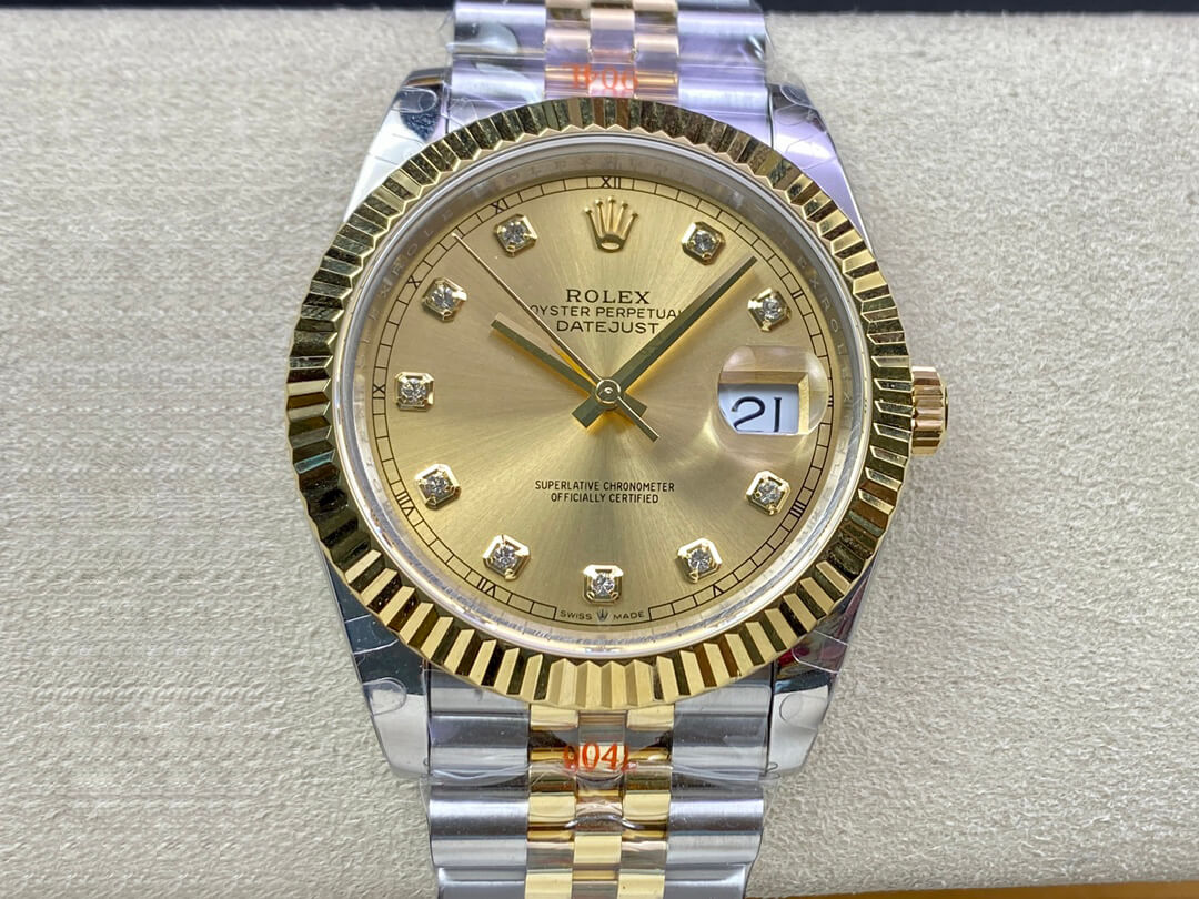 Replica Rolex Datejust M126333-0012 1:1 Best Edition Yellow Gold - DEEPREPS