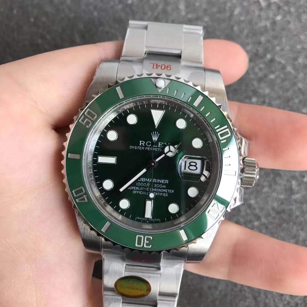 Rolex Submariner Replica 116610LN 1:1 Best Edition Noob Factory V12 Green Circle - DEEPREPS