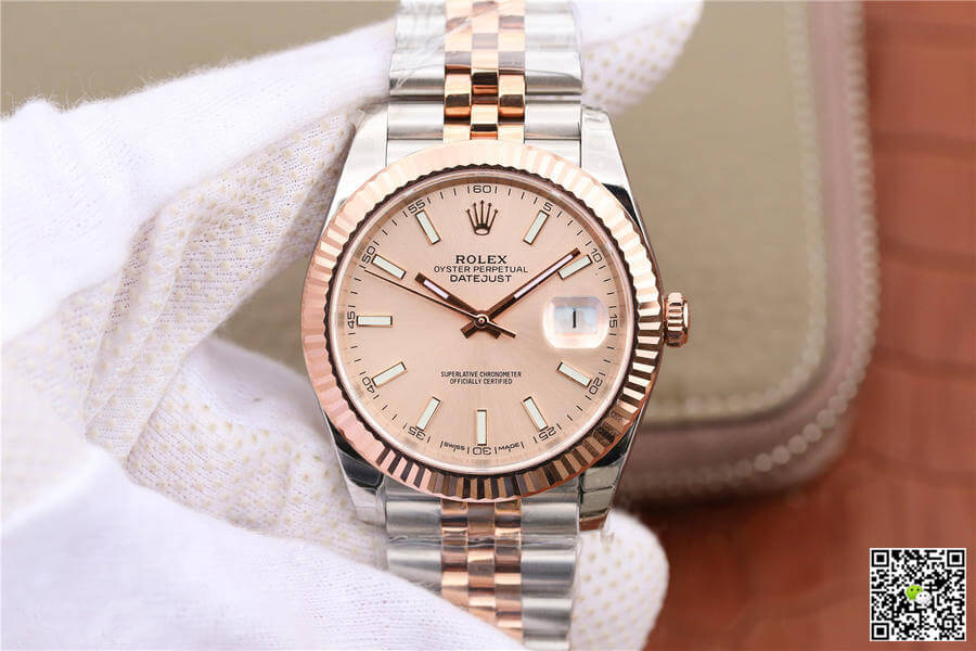 Replica Rolex Datejust M126331-0010 1:1 Best Edition Rose Gold - DEEPREPS
