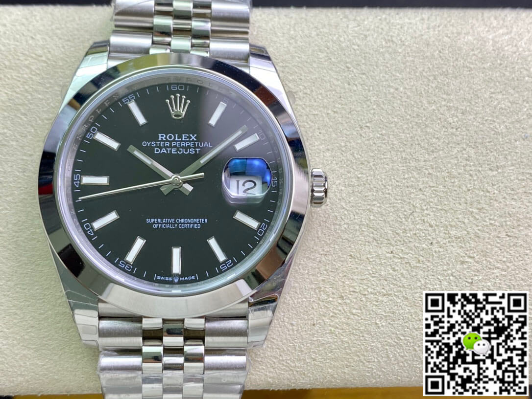 Replica Rolex Datejust M126300-0012 1:1 Best Edition EW Factory Black Dial - DEEPREPS