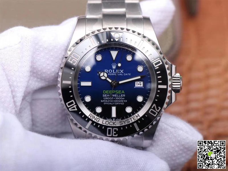 Replica Rolex Sea-Dweller Deepsea M126660-0002 1:1 Best Edition  D-Blue Swiss ETA3235 - DEEPREPS