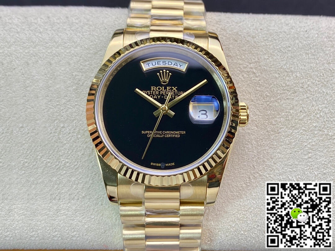 Replica Rolex Day Date 36MM 1:1 Best Edition Double Calendar Dial - DEEPREPS