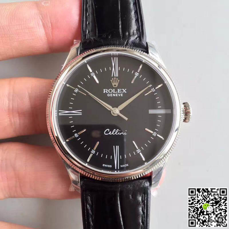 Replica Rolex Cellini 50509 Black Dial 1:1 Best Edition - DEEPREPS