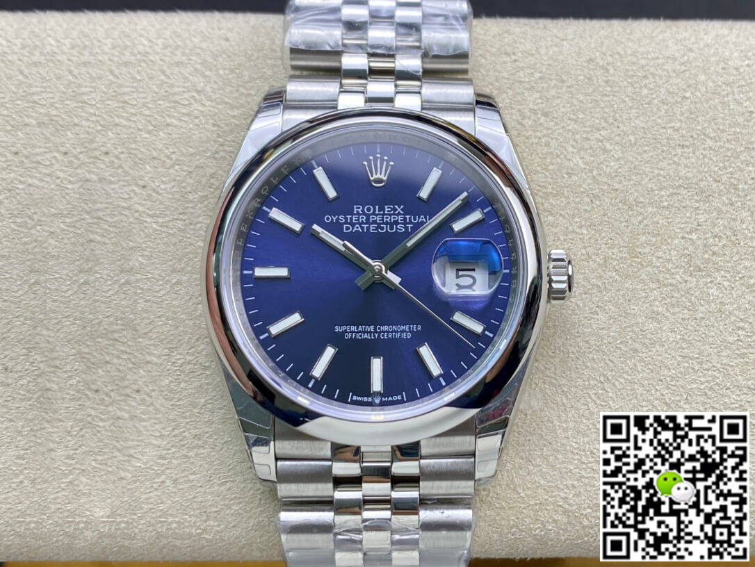Replica Rolex Datejust M126200-0006 1:1 Best Edition Blue Dial - DEEPREPS