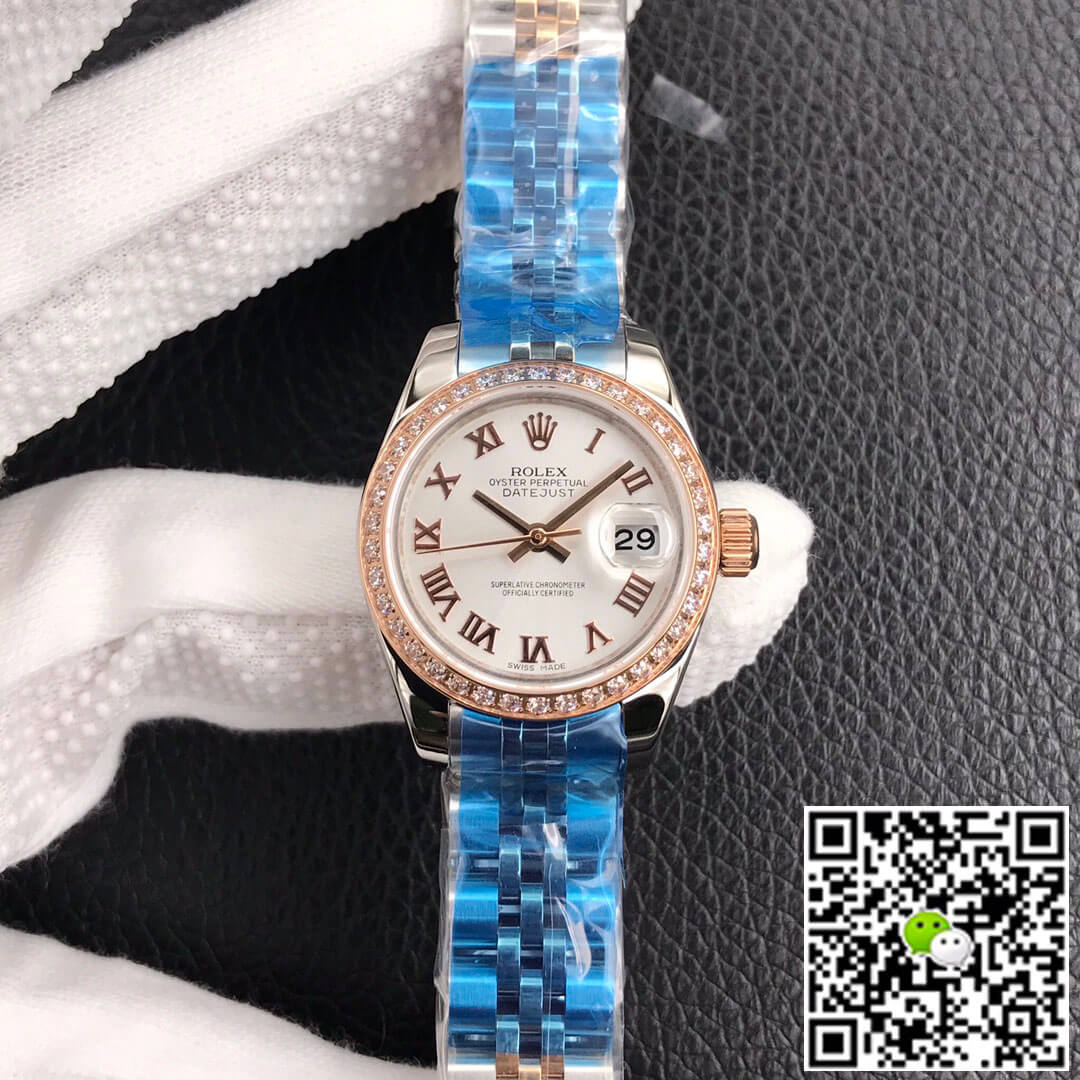 Replica Rolex Datejust 28MM 1:1 Best Edition Rose Gold - DEEPREPS