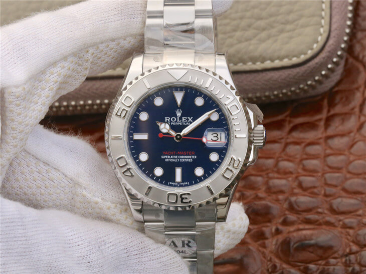 Replica Rolex Yacht Master 268622 1:1 Best Edition Blue Dial - DEEPREPS