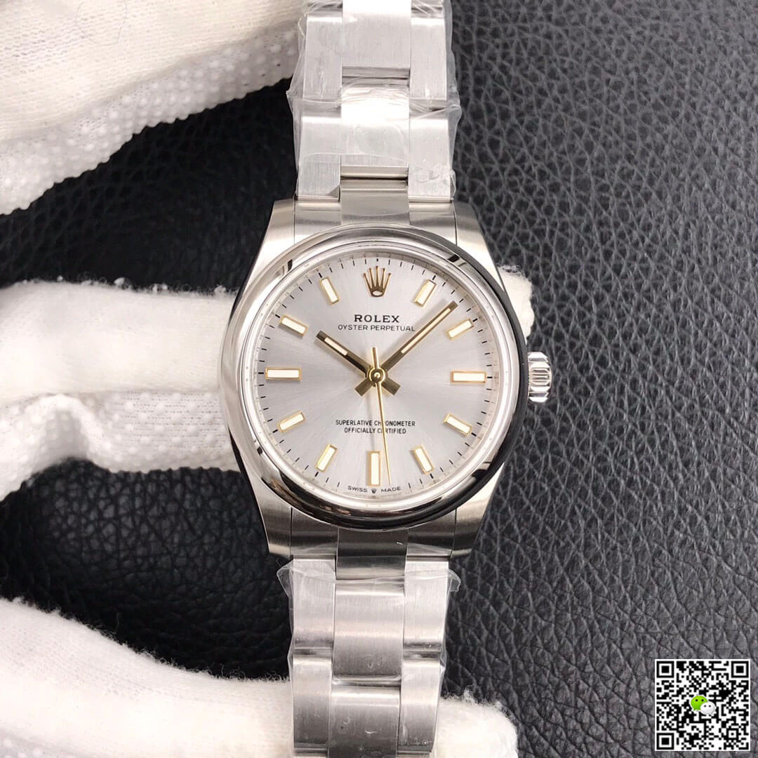 Replica Rolex Oyster Perpetual M277200-0001 31MM 1:1 Best Edition Stainless Steel - DEEPREPS