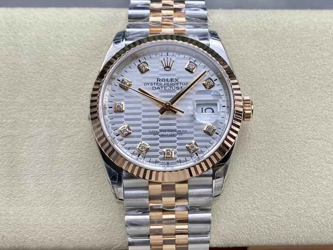 Replica Rolex Datejust M126231-0039 36MM 1:1 Best Edition Silver Dial - DEEPREPS