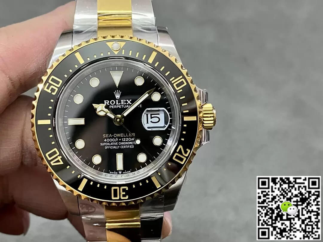Replica Rolex Sea Dweller M126603-0001 1:1 Best Edition  Yellow Gold - DEEPREPS